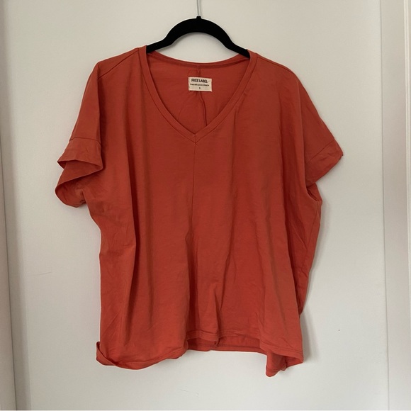 Free Label Morgan Tee Spiced Peach Small - Picture 2 of 5